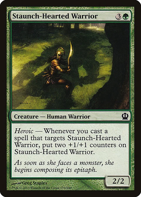 Staunch-hearted warrior - THR - C