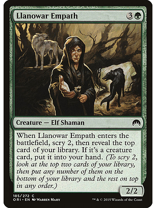 Llanowar empath - ORI - C