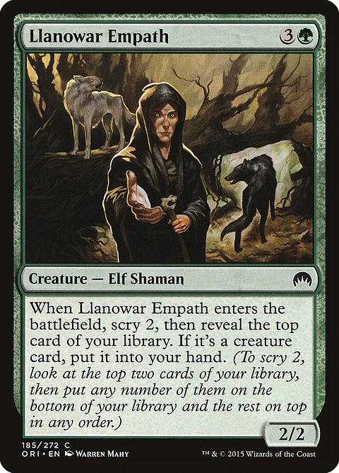 Llanowar empath - ORI - C