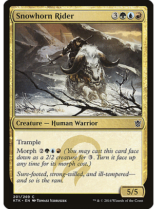 Snowhorn rider - KTK - C