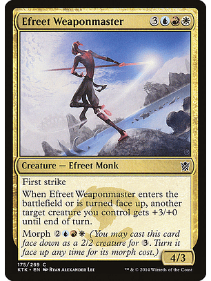 Efreet weaponmaster - KTK - C