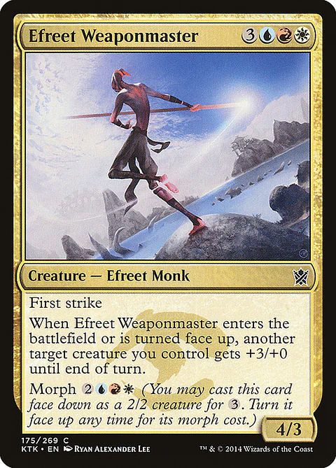 Efreet weaponmaster - KTK - C