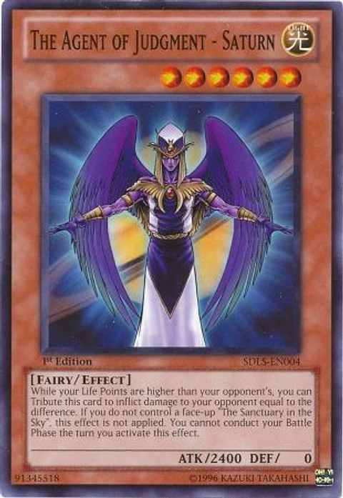 The Agent of Judgment - Saturn - SDLS-EN004 - Common