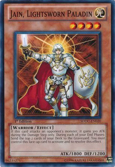 Jain, Lightsworn Paladin - SDDC-EN020 - Common 