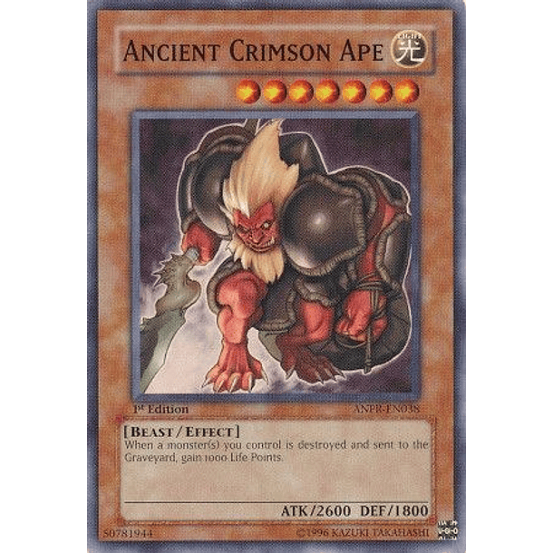 Ancient Crimson Ape - ANPR-EN038 - Common