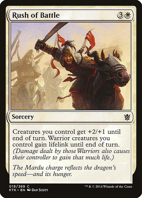 Rush of battle - KTK - C