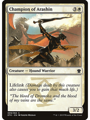 Champion of Arashin - DTK - C