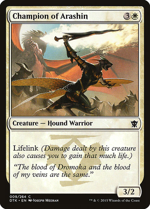 Champion of Arashin - DTK - C