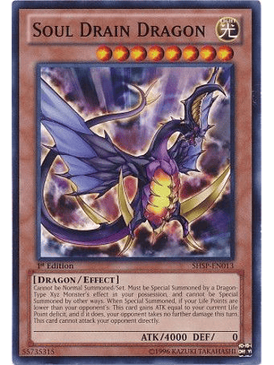 Soul Drain Dragon - SHSP-EN013 - Common 