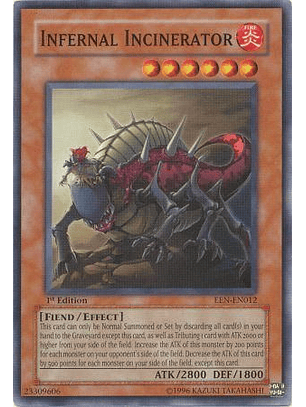 Infernal Incinerator - EEN-EN012 - Common