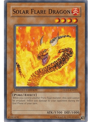 Solar Flare Dragon - GLD1-EN019 - Common
