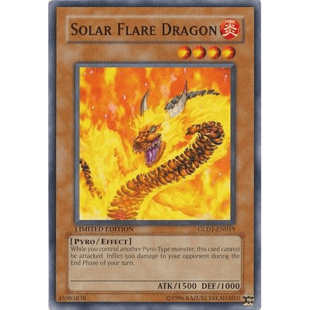 Solar Flare Dragon - GLD1-EN019 - Common