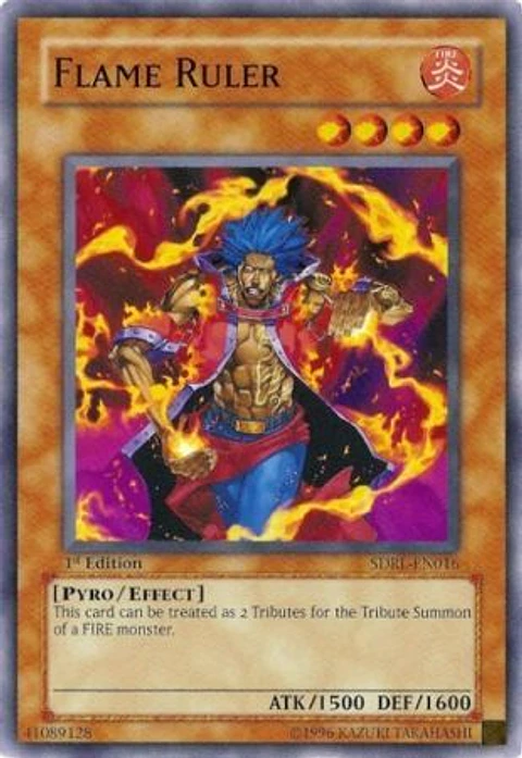 Flame Ruler - SDRL-EN016 - Common