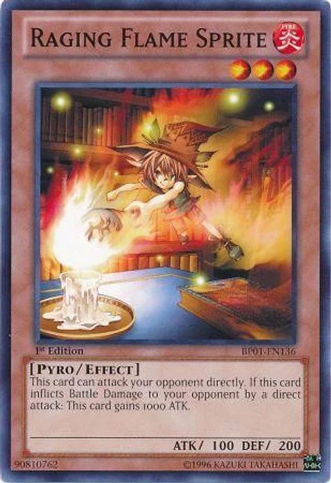 Raging Flame Sprite - BP01-EN136 - Common 