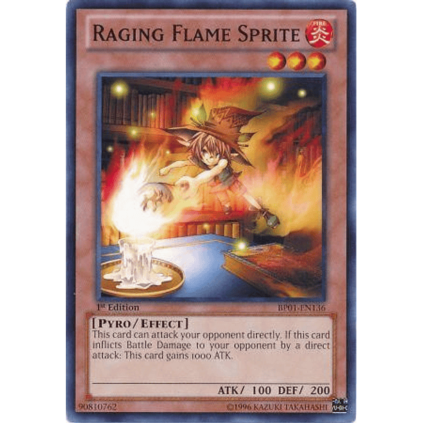 Raging Flame Sprite - BP01-EN136 - Common 