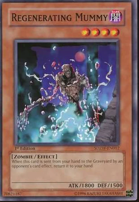Regenerating Mummy - SDZW-EN012 - Common