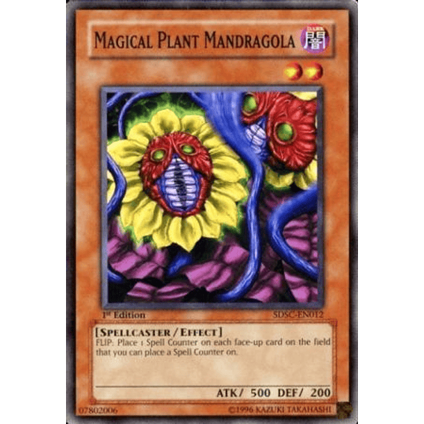 Magical Plant Mandragola - SDSC-EN012 - Common