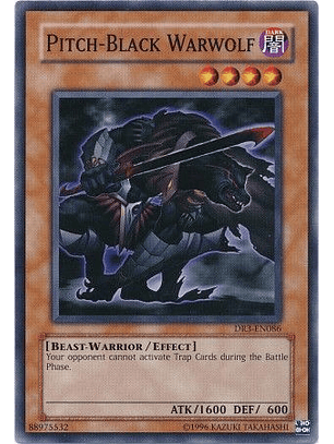 Pitch-Black Warwolf - DR3-EN086 - Common