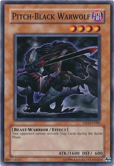 Pitch-Black Warwolf - DR3-EN086 - Common
