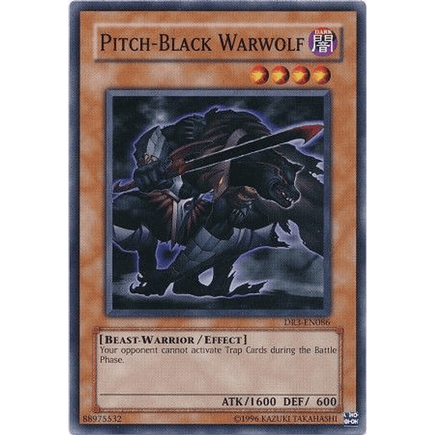 Pitch-Black Warwolf - DR3-EN086 - Common