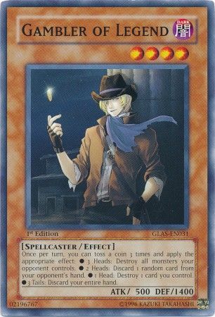Gambler of Legend - GLAS-EN031 - Common 1