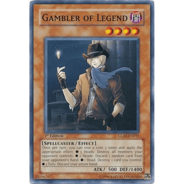 Gambler of Legend - GLAS-EN031 - Common