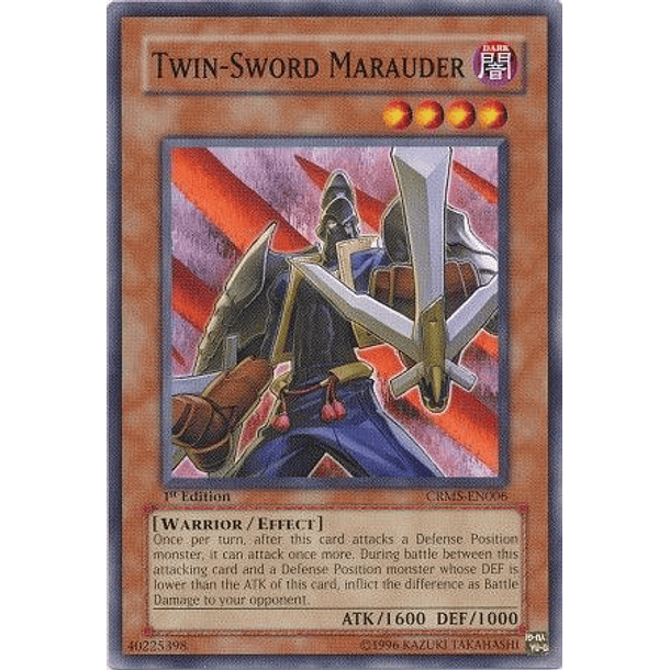 Twin-Sword Marauder - CRMS-EN006 - Common