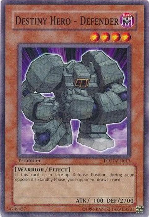 Destiny Hero - Defender - POTD-EN013 - Common