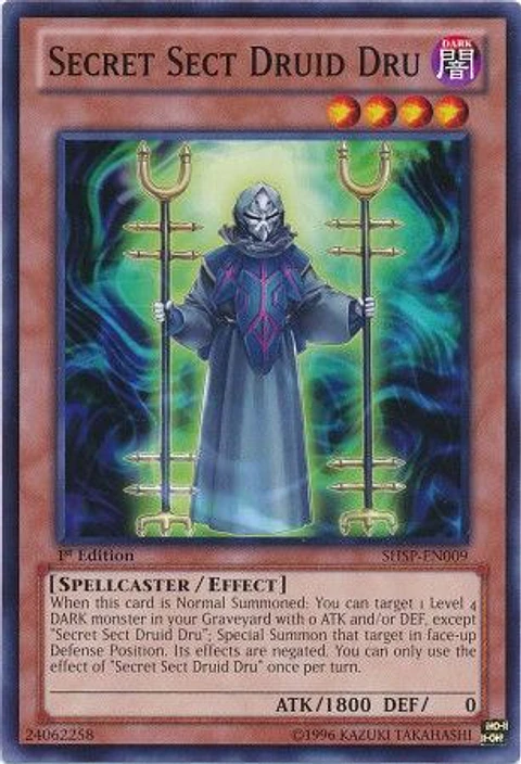 Secret Sect Druid Dru - SHSP-EN009 - Common