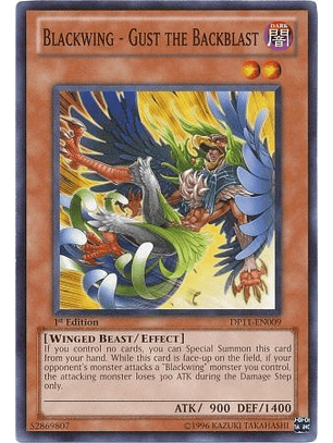 Blackwing - Gust the Backblast - DP11-EN009 - Common