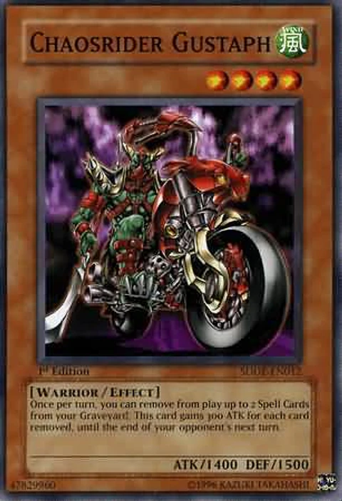 Chaosrider Gustaph - SDDE-EN012 - Common