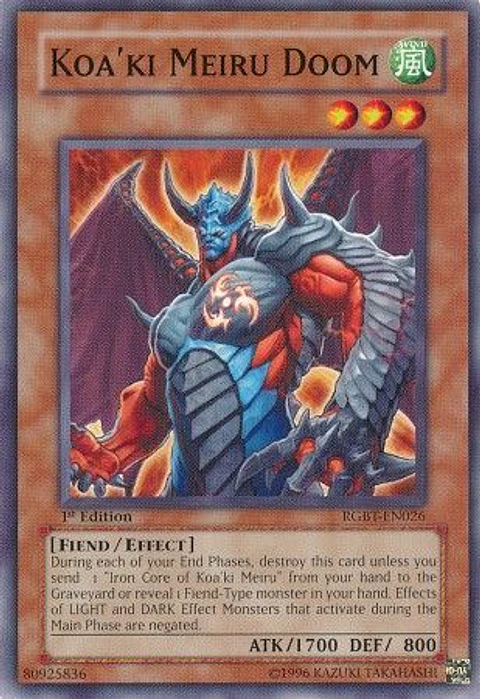 Koa'ki Meiru Doom - RGBT-EN026 - Common