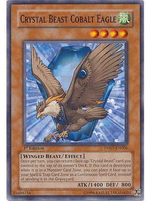 Crystal Beast Cobalt Eagle - DP07-EN006 - Common