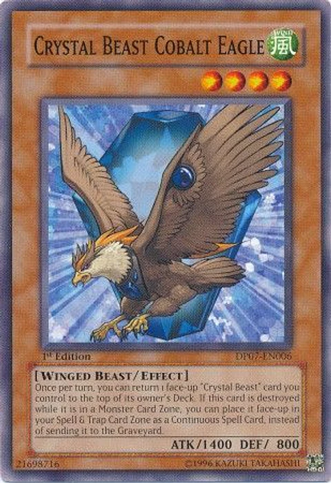 Crystal Beast Cobalt Eagle - DP07-EN006 - Common