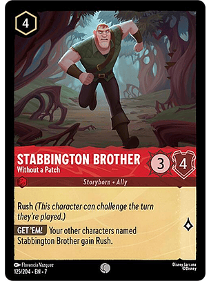 Stabbington Brother - Without a Patch - 124/204 - Common - 7 