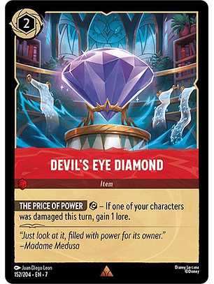 Devil's Eye Diamond - 152/204 - Rare - 7 