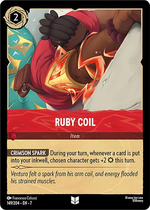 Ruby Coil - 149/204 - Uncommon - 7