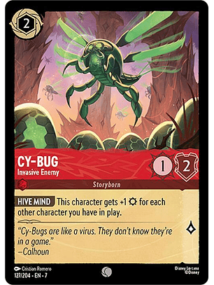 Cy-Bug - Invasive Enemy - 12/204 - Common - 7 