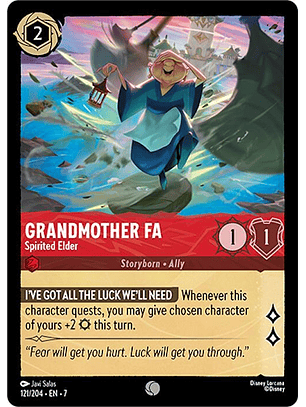 Grandmother Fa - Spirited Elder - 121/204 - Common - 7 