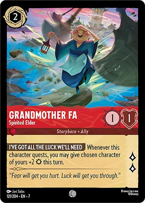 Grandmother Fa - Spirited Elder - 121/204 - Common - 7 