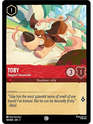Toby - Dogged Companion - 131/204 - Common - 7 