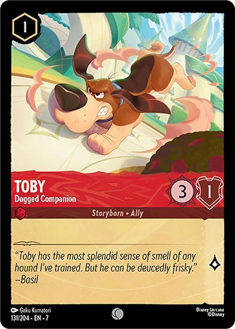 Toby - Dogged Companion - 131/204 - Common - 7 