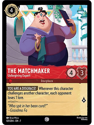 The Matchmaker - Unforgiving Expert - 123/204 - Common - 7 