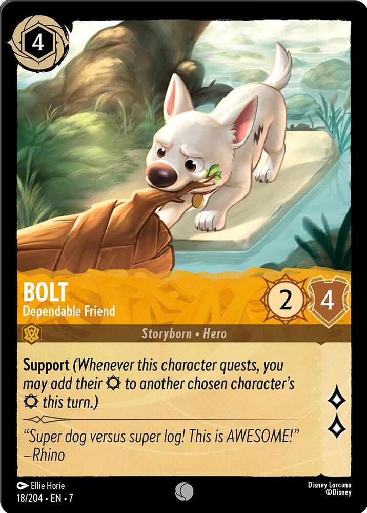 Bolt - Dependable Friend - 18/204 - Common - 7  1