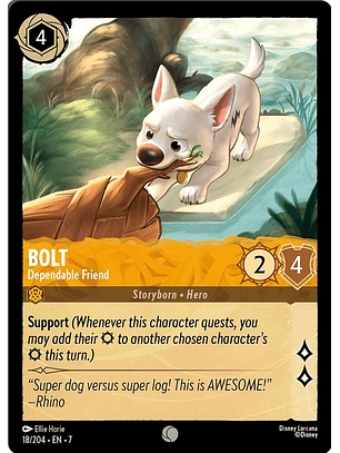 Bolt - Dependable Friend - 18/204 - Common - 7 
