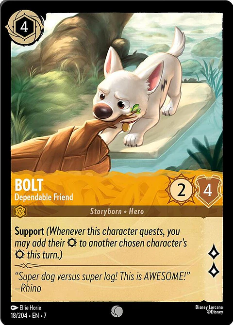Bolt - Dependable Friend - 18/204 - Common - 7 