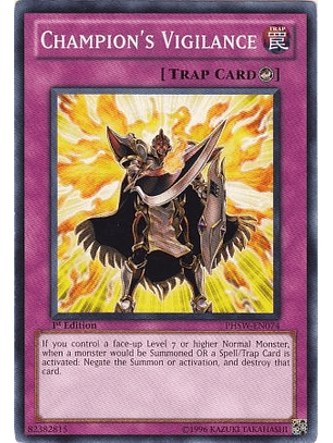 Champion's Vigilance - PHSW-EN074 - Common 