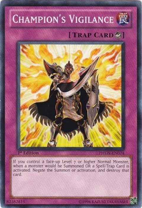 Champion's Vigilance - PHSW-EN074 - Common 
