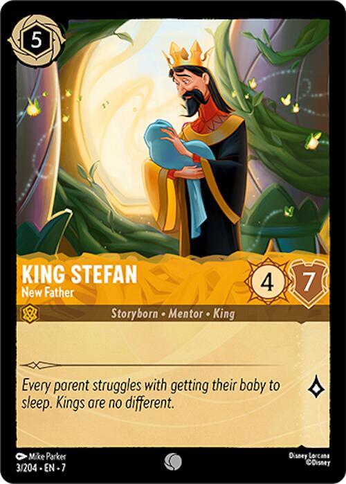 King Stefan - New Father - 3/204 - Common - 7  1