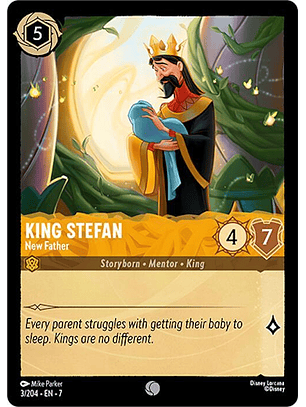 King Stefan - New Father - 3/204 - Common - 7 